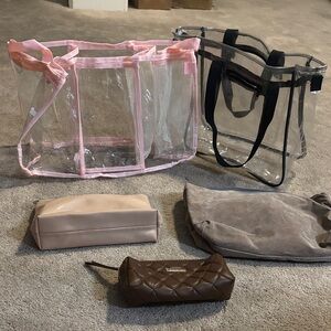 Bag inserts and pouches